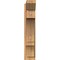Ekena Millwork Balboa Slat Smooth Outlooker, Western Red Cedar, 7 1/2"W x 26"D x 38"H OUT08X26X38BOA06SWR - alternate 2